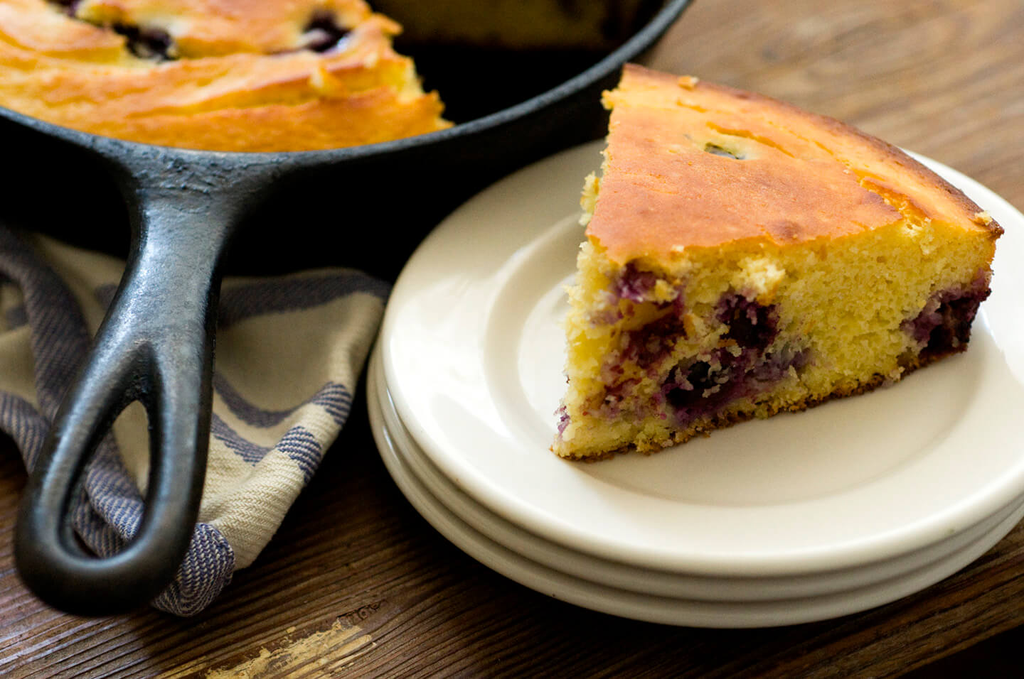 Blueberry cornbread | Homesick Texan