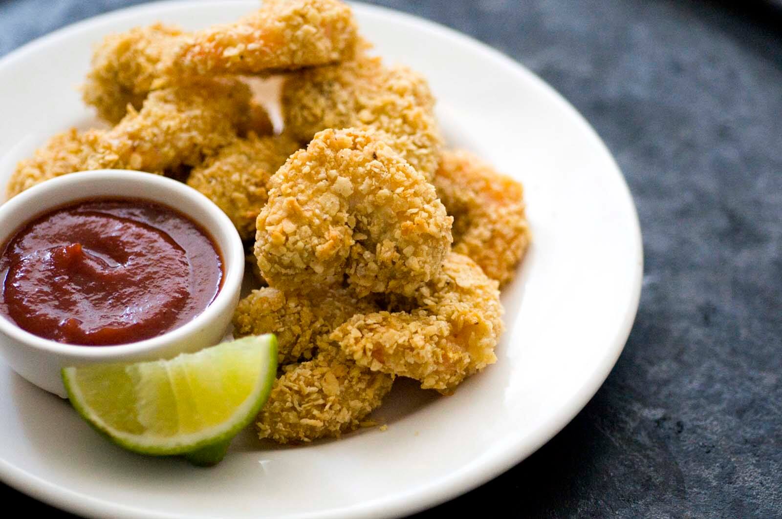 Tortilla-crusted shrimp | Homesick Texan