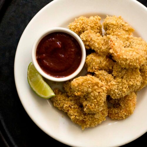Tortilla crusted shrimp DSC4495 1