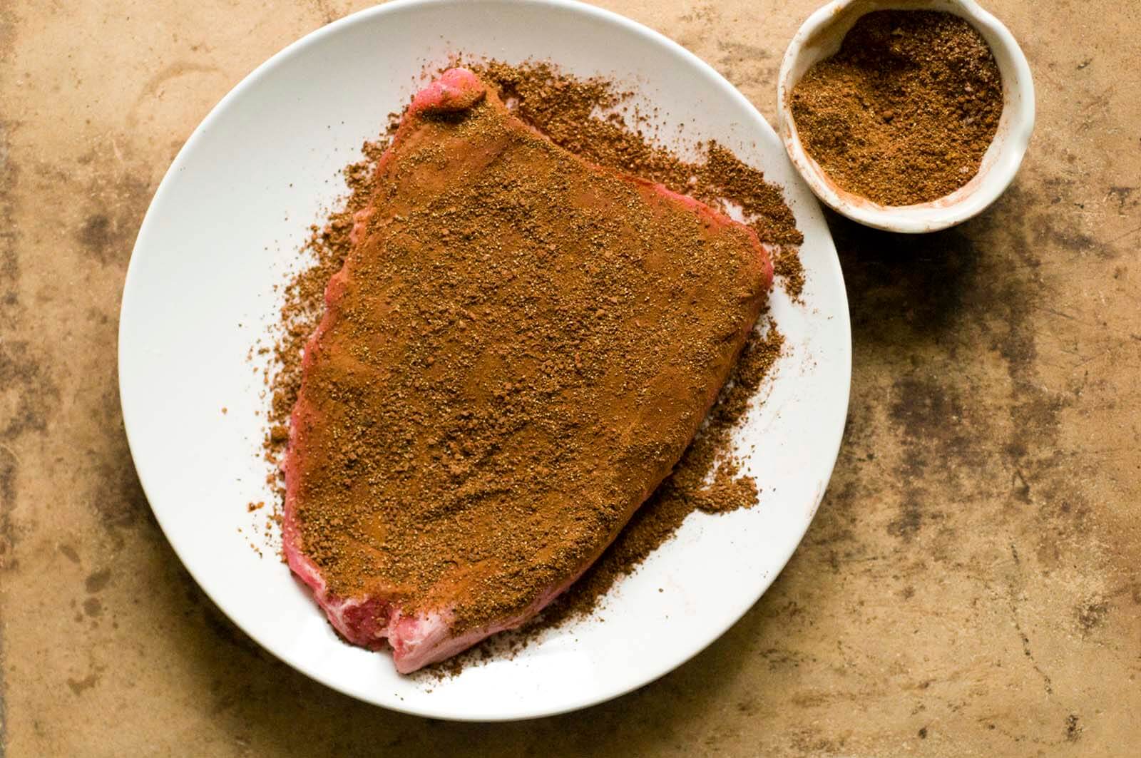 Taco-Rubbed Flank Steak Recipe