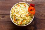 Texas potato salad with nasturtiums | Homesick Texan