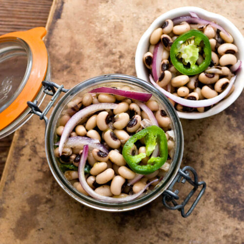 Pickled black eyed peas DSC 2876