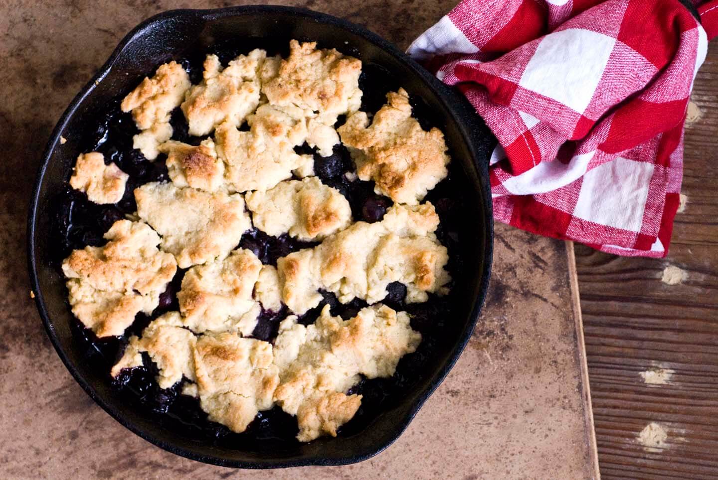 Blueberry lime cornmeal crumble | Homesick Texan