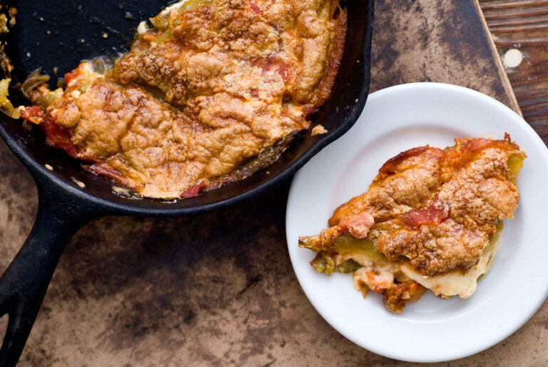 Chile relleno casserole, El Paso style