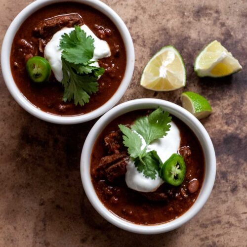 Tex Mex beef and bean stew Lakemont chili DSC 6042