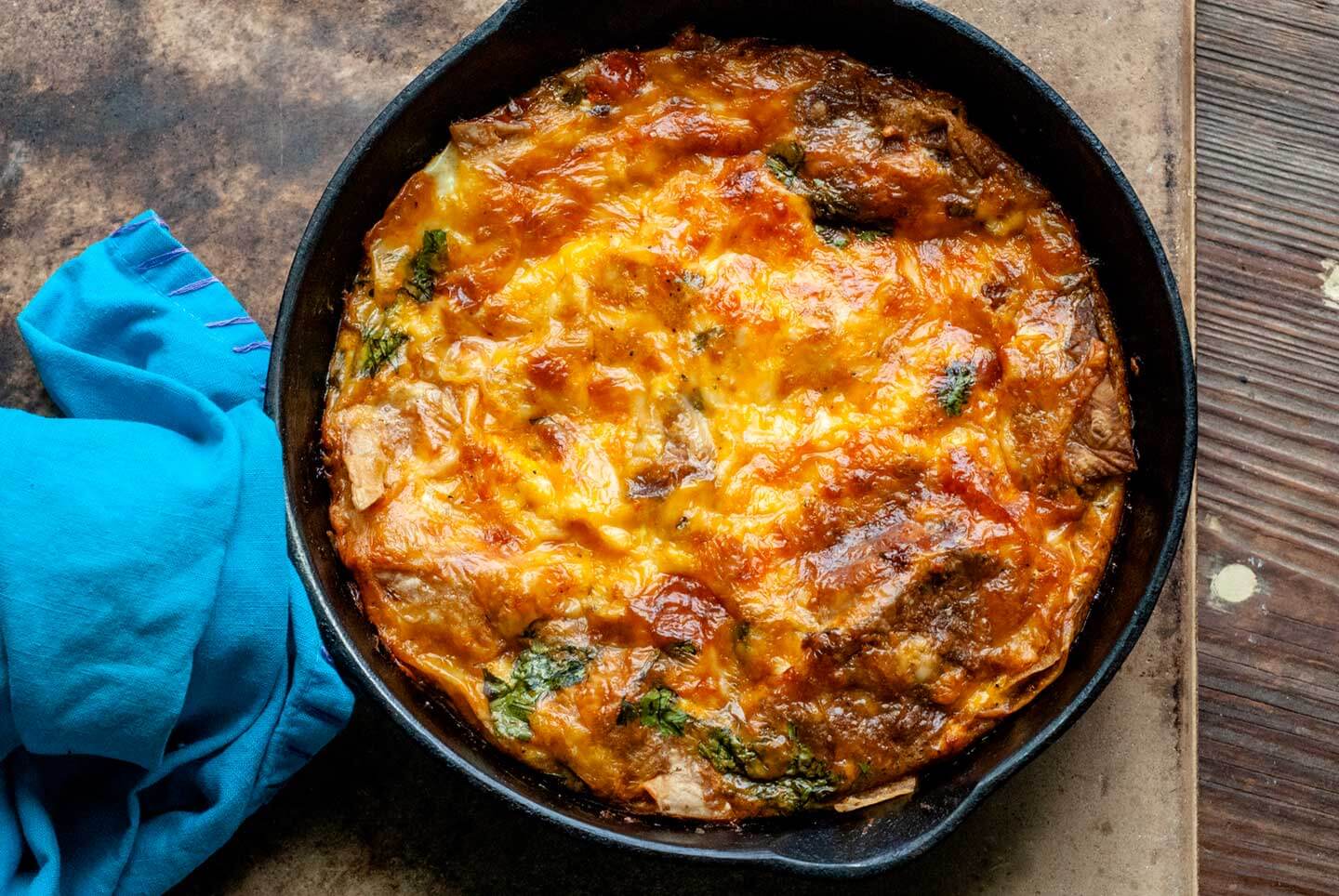 Migas breakfast casserole | Homesick Texan