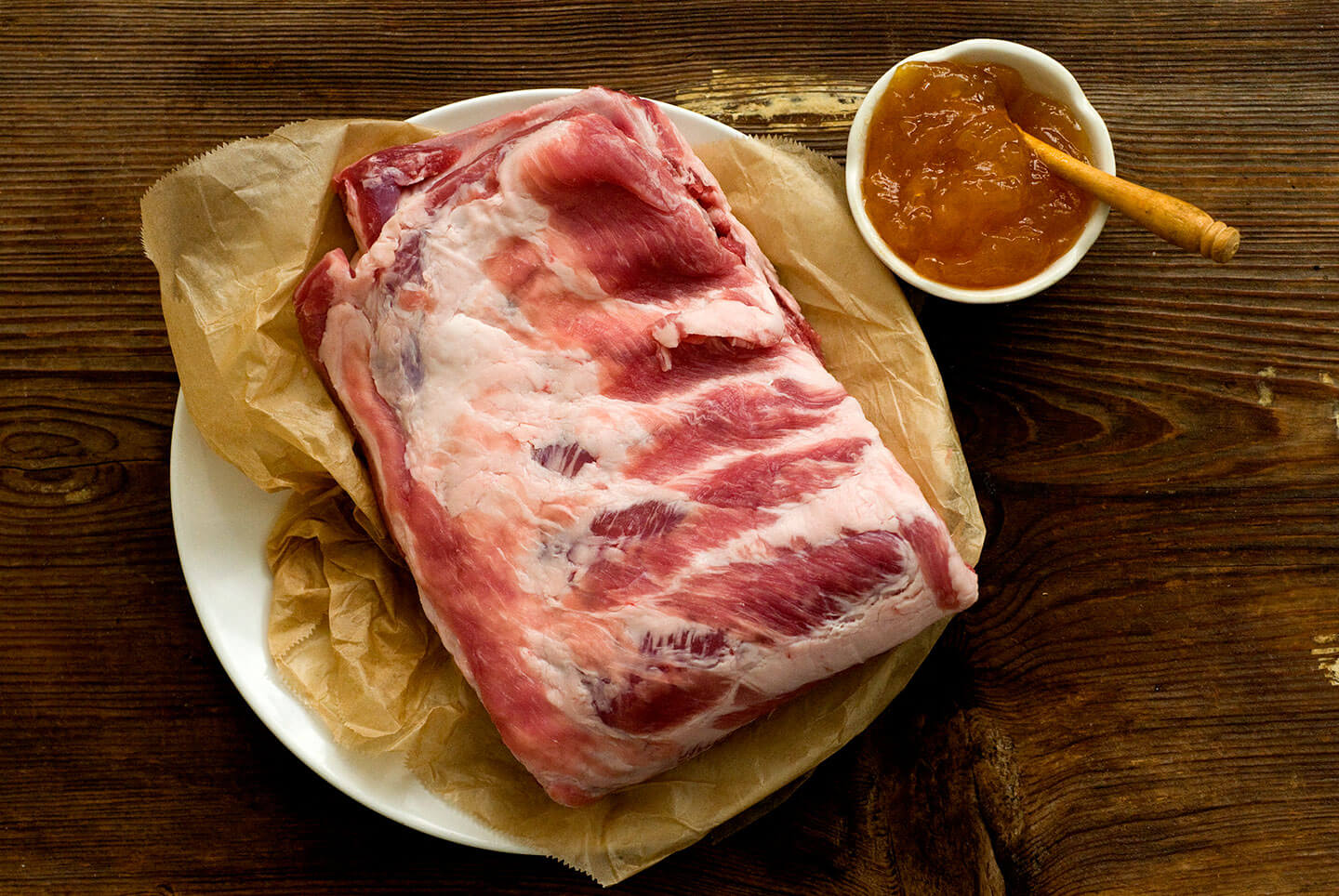 Apricot glazed ribs | Homesick Texan