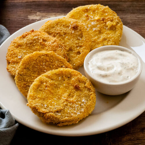 Fried green tomatoes DSC 8241