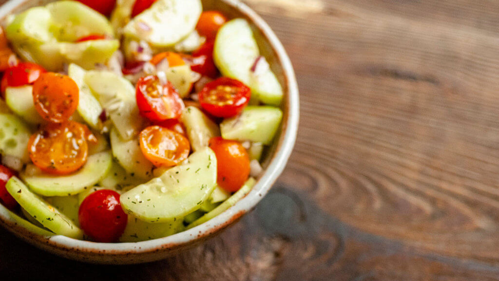 Cucumber and tomato salad | Homesick Texan