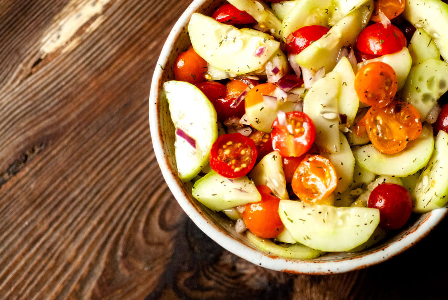 Cucumber and tomato salad | Homesick Texan