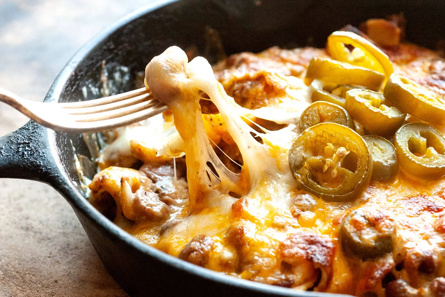 Fritoque, bean and corn chip casserole | Homesick Texan