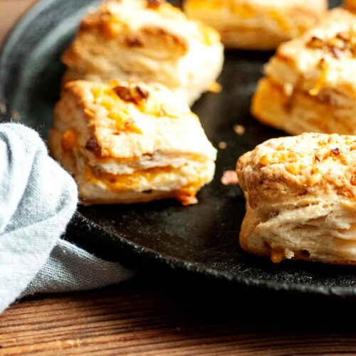 Cheddar pecan biscuits DSC7140