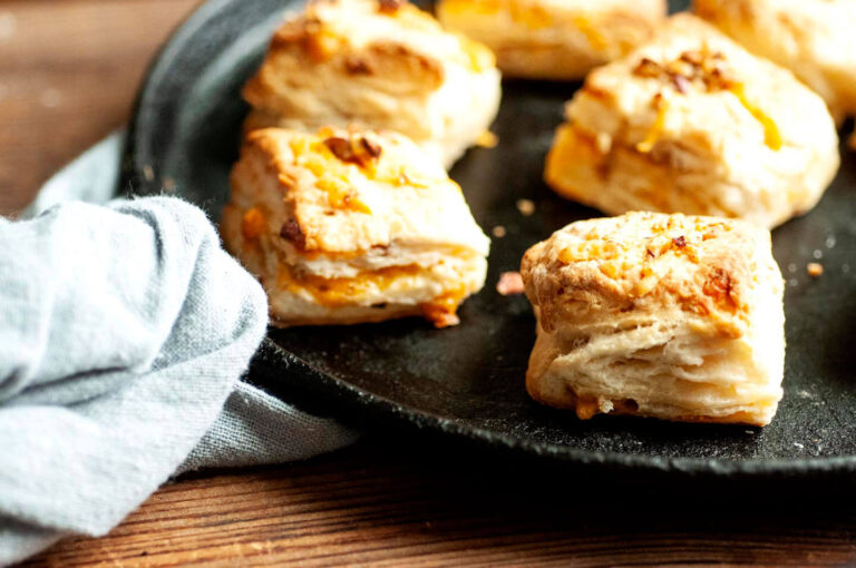 Cheddar pecan biscuits