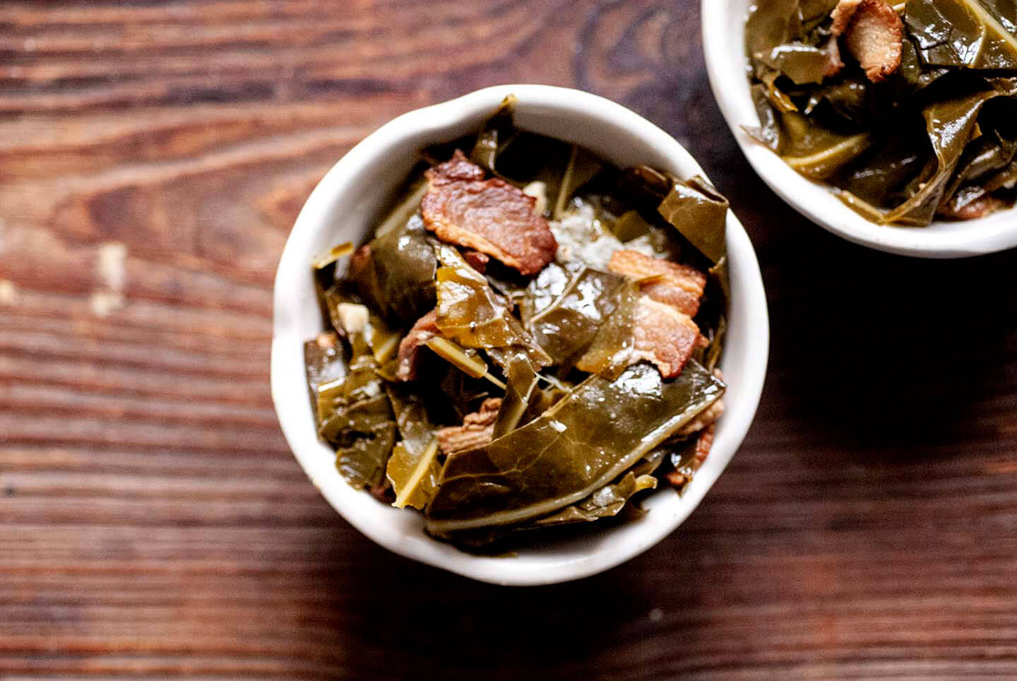 Green Glaze Collards