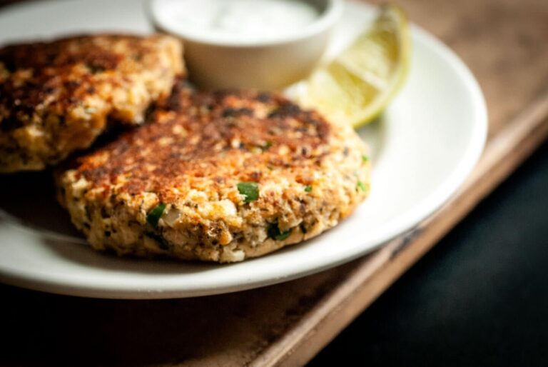 Jalapeño salmon patties