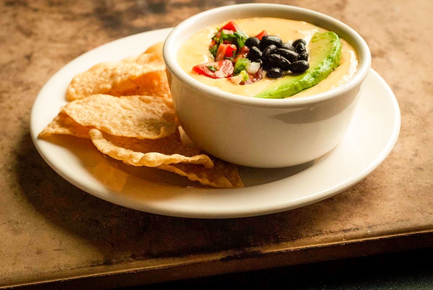 Queso with black beans, Austin style | Homesick Texan