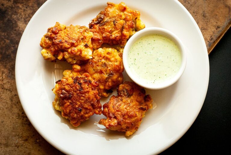 Jalapeno corn fritters