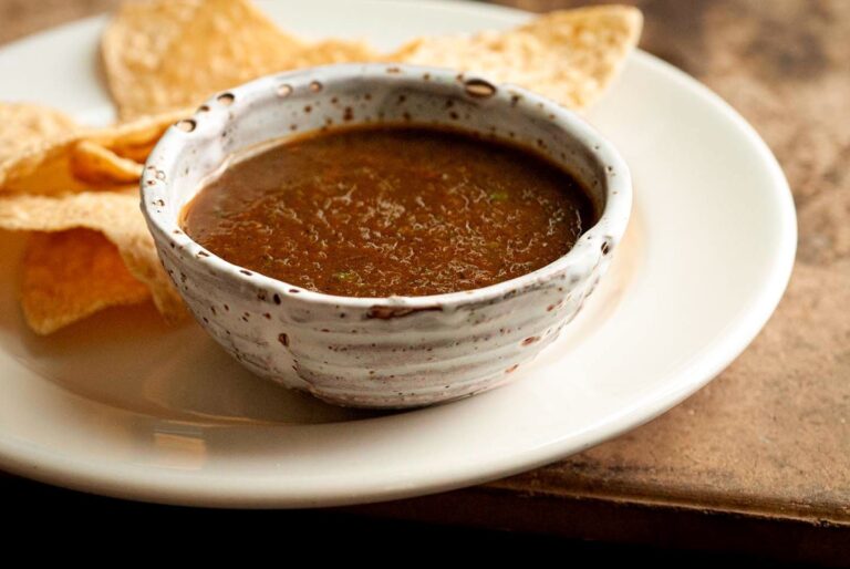 Salsa tatemada, South Texas roasted red salsa