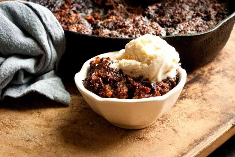 Texas chocolate cobbler