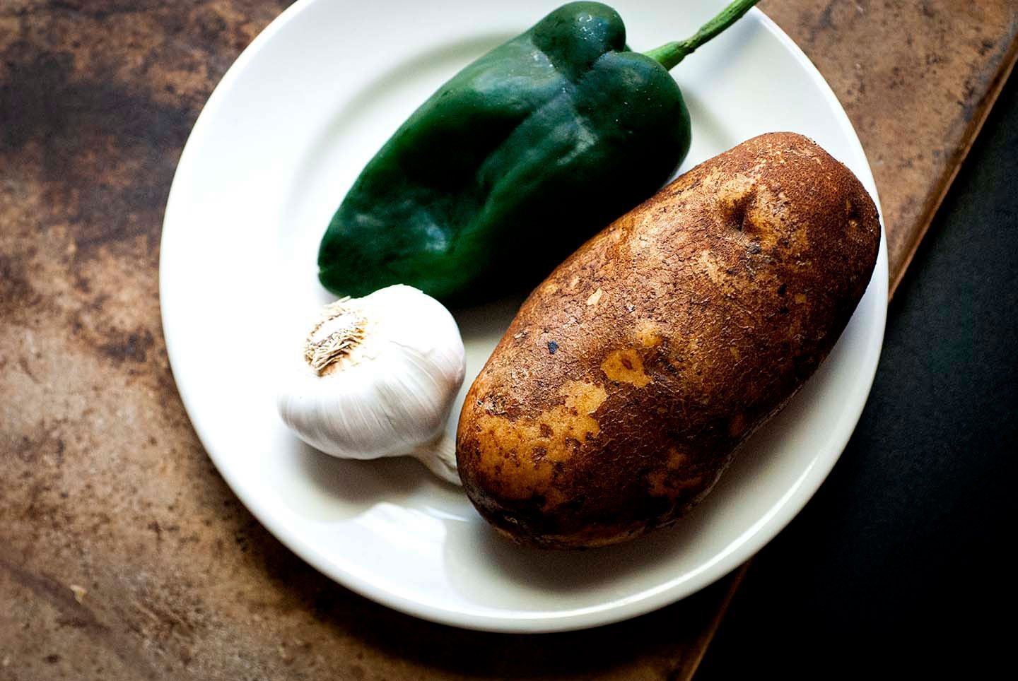 Poblano mashed potatoes | Homesick Texan