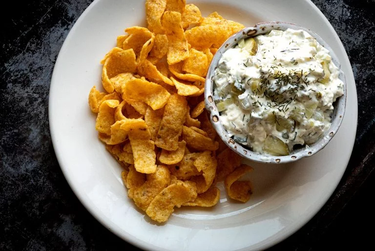 Jalapeño dill pickle dip