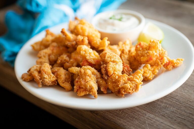 Fried crawfish tails