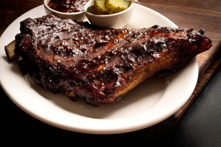 Coffee-chipotle ribs