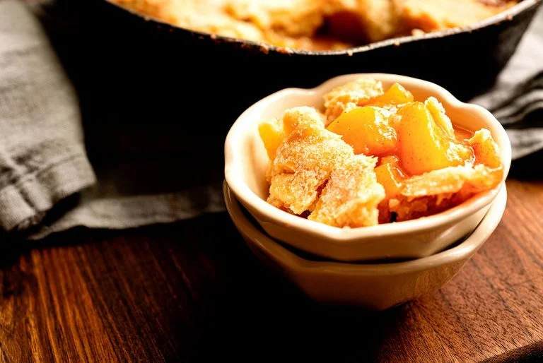 Grandma’s peach cobbler