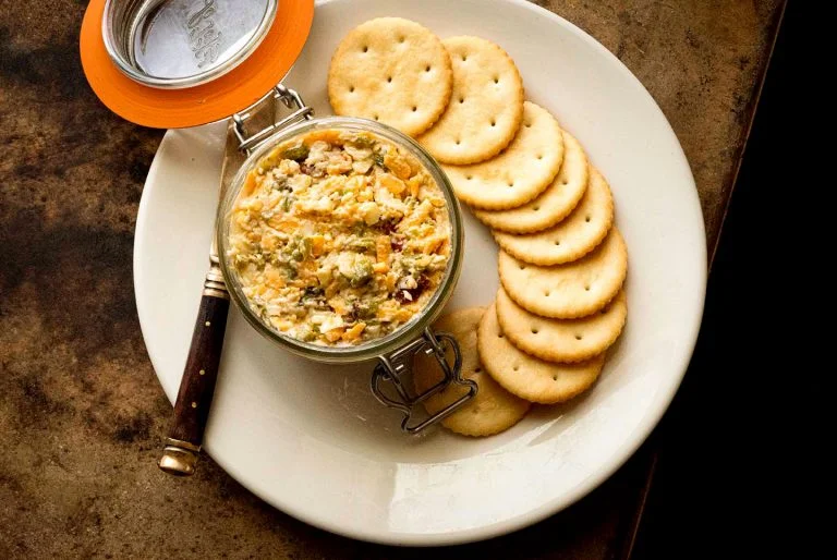 Hatch chile pimento cheese