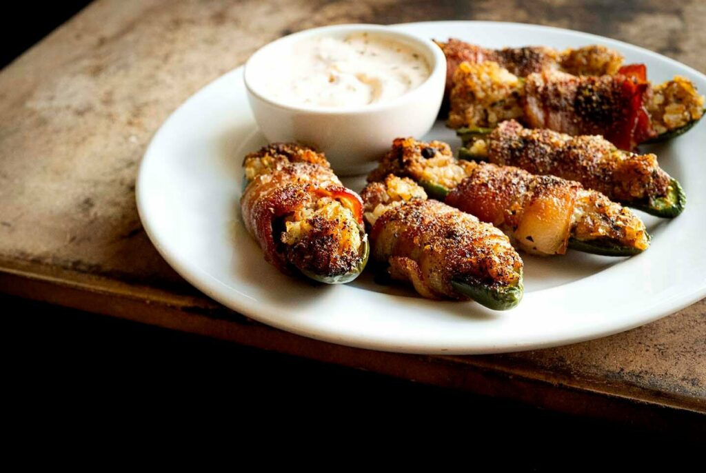 Boudinstuffed jalapeno poppers Homesick Texan