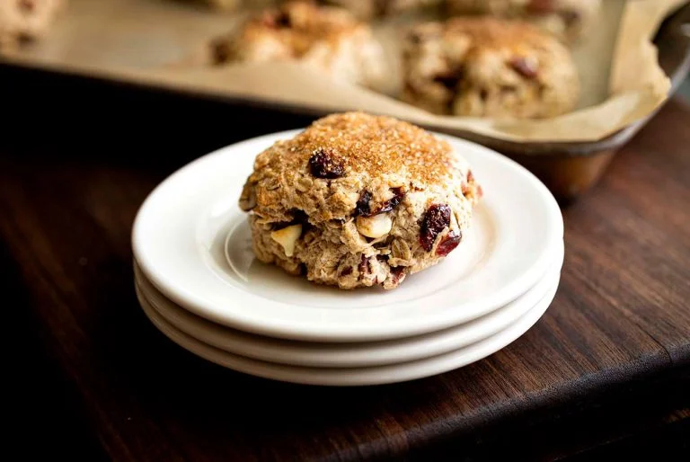 Cranberry white chocolate scones