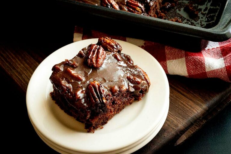 Dr Pepper sheet cake