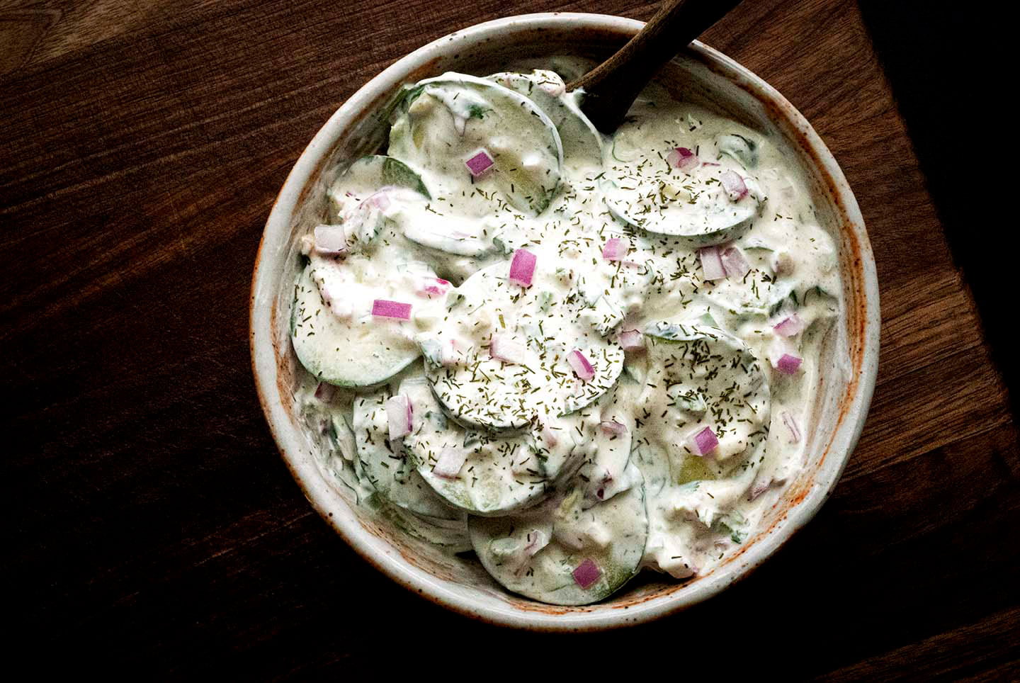 Creamy cucumber salad | Homesick Texan