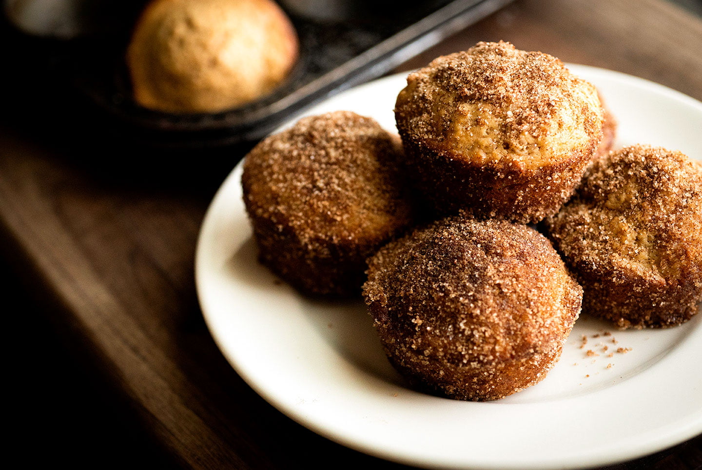 Apple cider doughnut muffin (apple cider donut muffin) | Homesick Texan