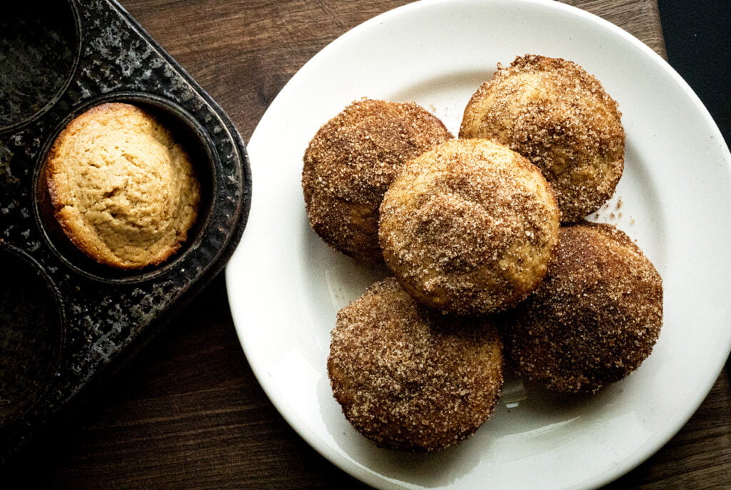 Apple cider doughnut muffin (apple cider donut muffin) | Homesick Texan
