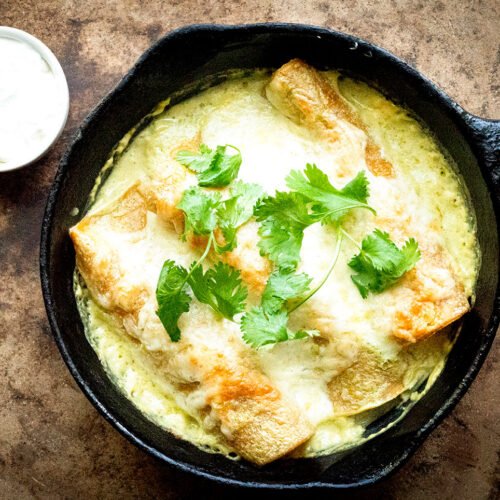 Sour cream chicken enchiladas | Homesick Texan