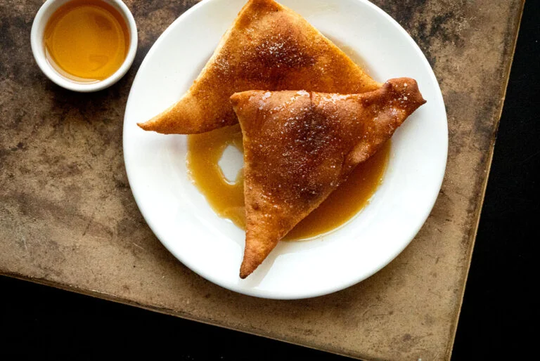 Sopapillas with a side of honey