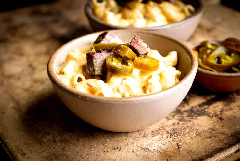 Brisket macaroni and cheese