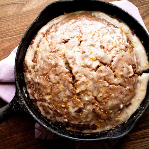 Carrot skillet cake | Homesick Texan