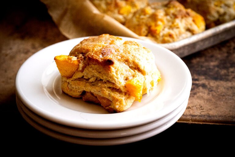 Peach biscuits | Homesick Texan