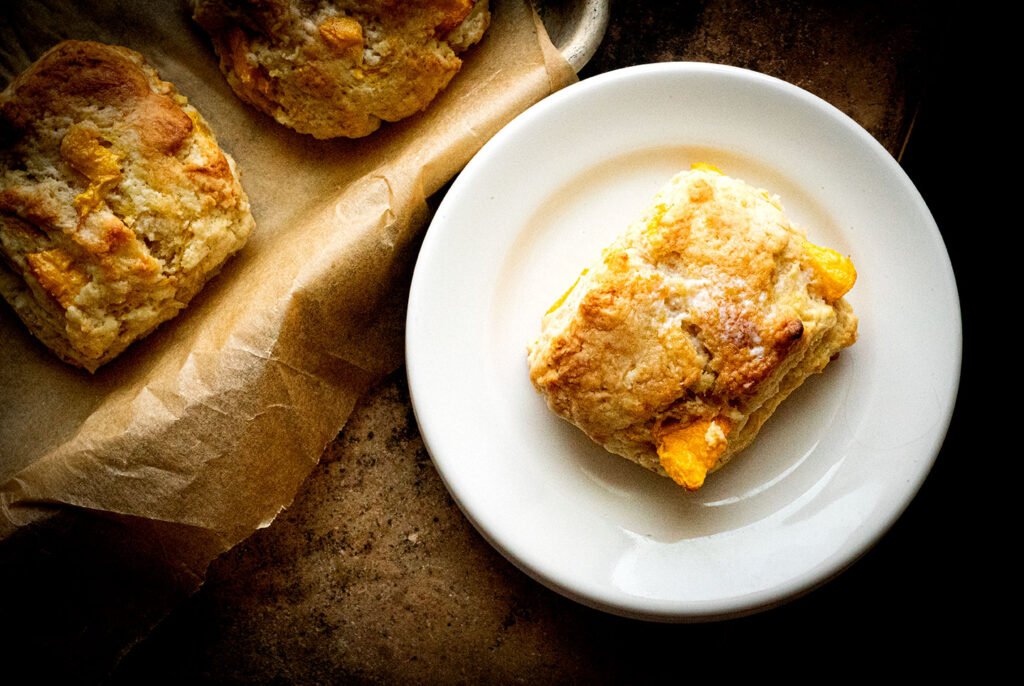 Peach biscuits | Homesick Texan