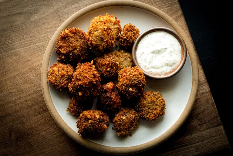 Fried mushrooms