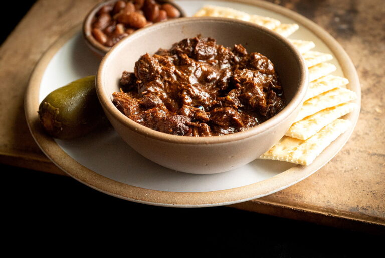 Jailhouse chili, Dallas County style