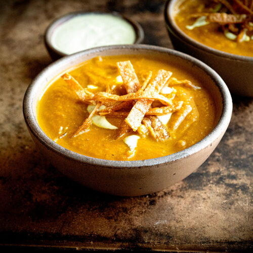 Poblano pumpkin soup | Homesick Texan