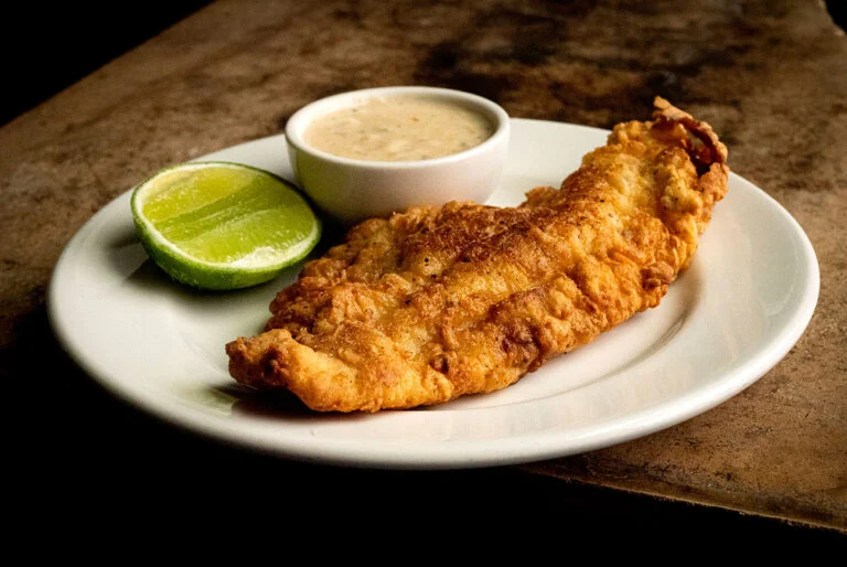 Chicken-fried catfish