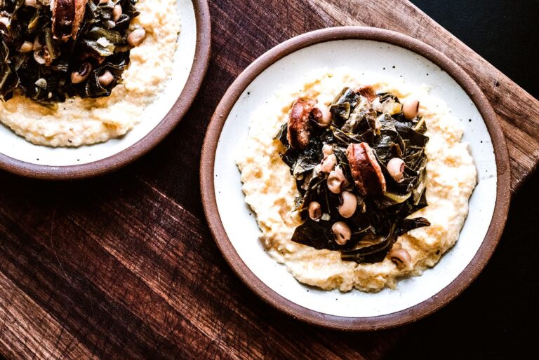 New Year's Day grits and greens | Homesick Texan