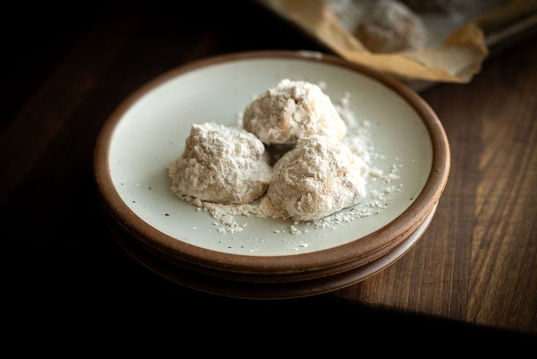 Pecan cranberry wedding cookies | Homesick Texan