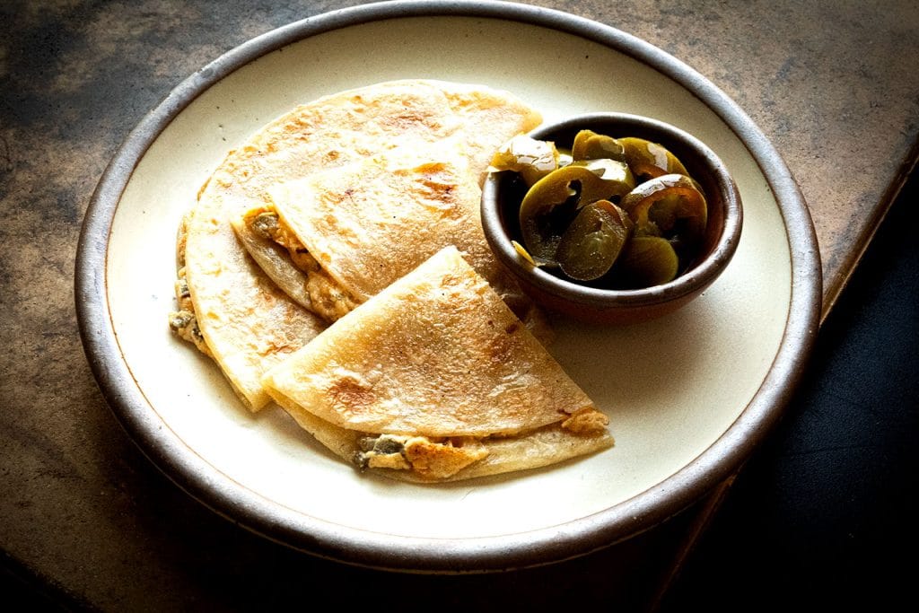 Jalapeno peanut butter quesadilla | Homesick Texan