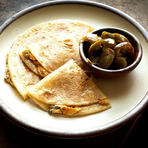 Jalapeno peanut butter quesadilla | Homesick Texan