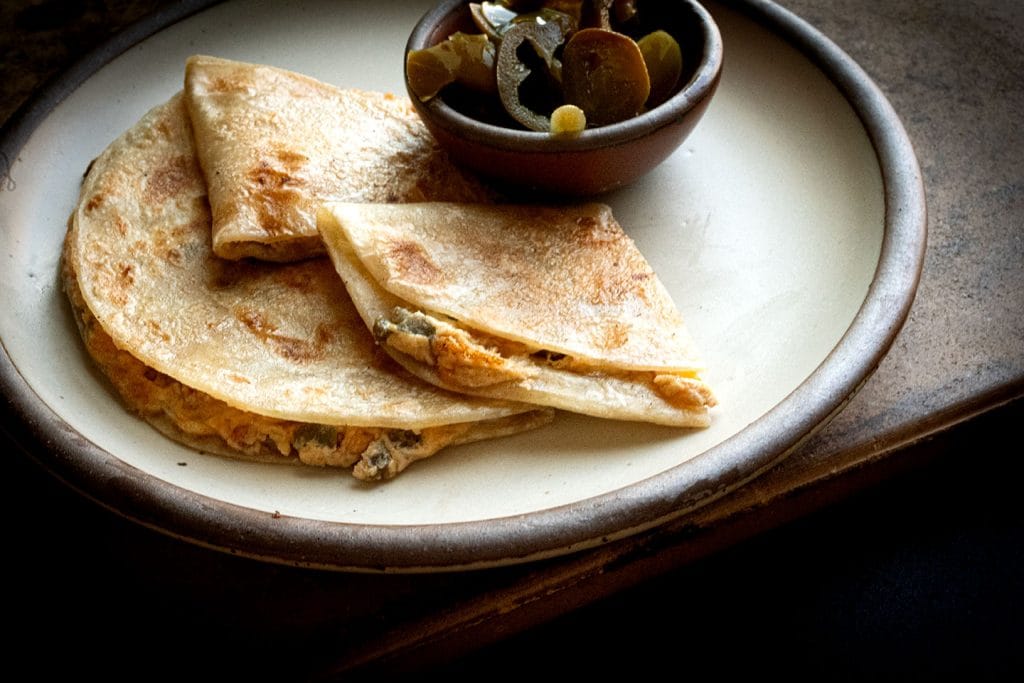 Jalapeno peanut butter quesadilla | Homesick Texan